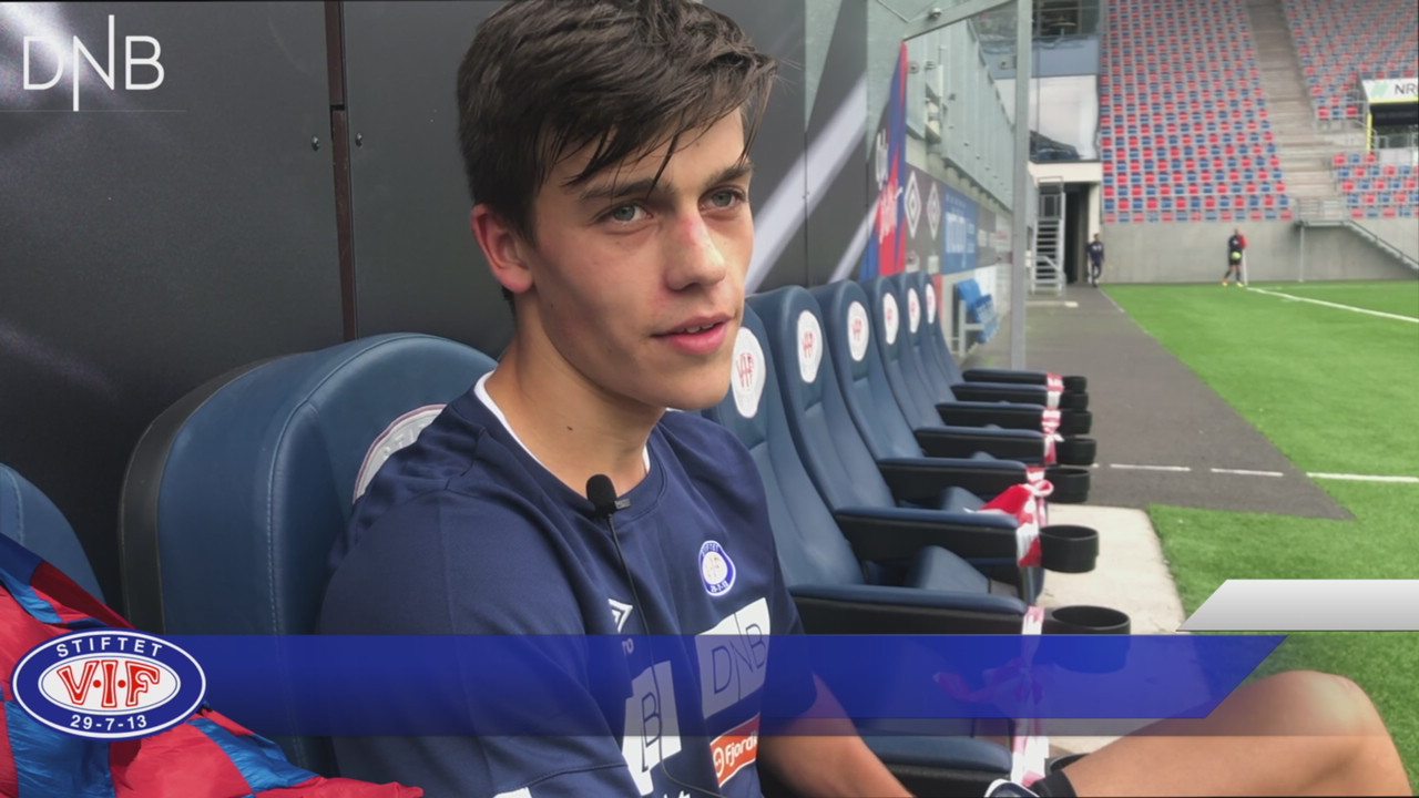 - Gøy å trene med laget jeg har holdt med hele livet